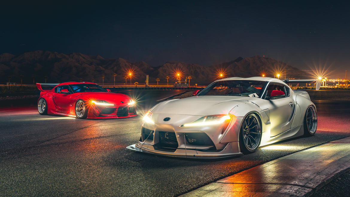 Toyota Supra (2020+) + BMW Z4 (2019+) - Airlift Performance - Rear Kit