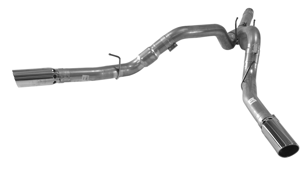 FLO-PRO - 4" DPF BACK DUAL EXHAUST | 2008-2010 FORD 6.4L F250/F350 POWERSTROKE