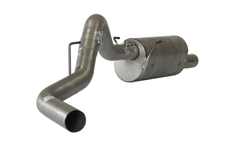 FLO-PRO - 4" CAT BACK SINGLE | 2004.5-2007 DODGE 2500/3500 5.9L CUMMINS