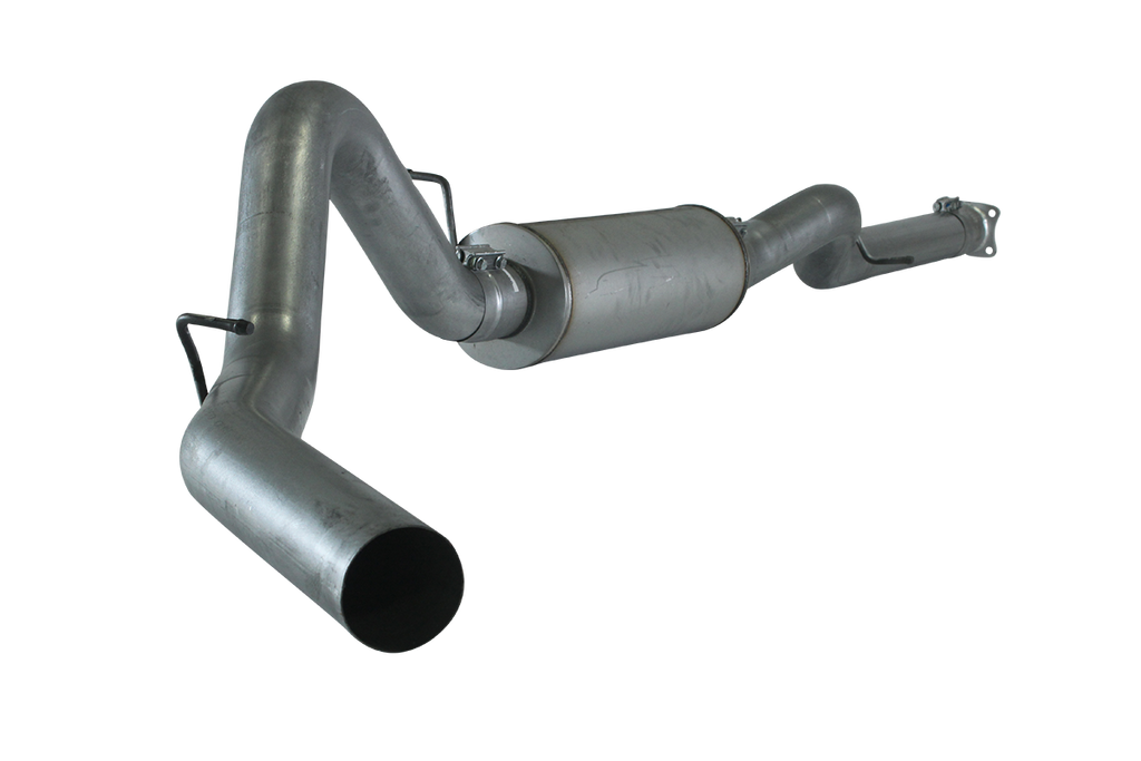 FLO-PRO - 4" CAT BACK SINGLE | 2001-2007 GM 2500/3500 6.6L DURAMAX W/OEM 4 BOLT FLANGE