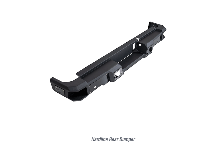 2019 RAM 1500 - HARDLINE Rear Bumper - Matte Black Only