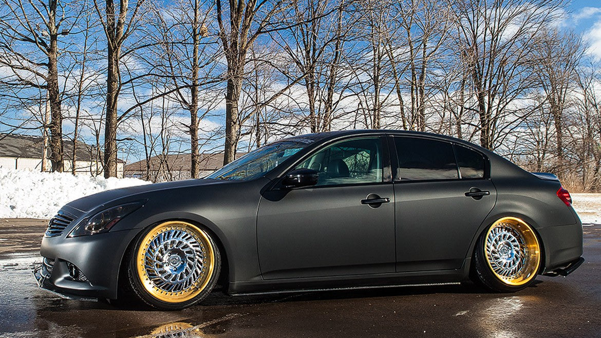 Infiniti G35x/G37x AWD - Airlift Performance - Rear Kit