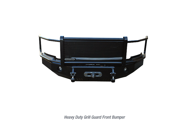 1997-02 Dodge RAM 2500/3500 (Except Sport) - Front Winch Bumper