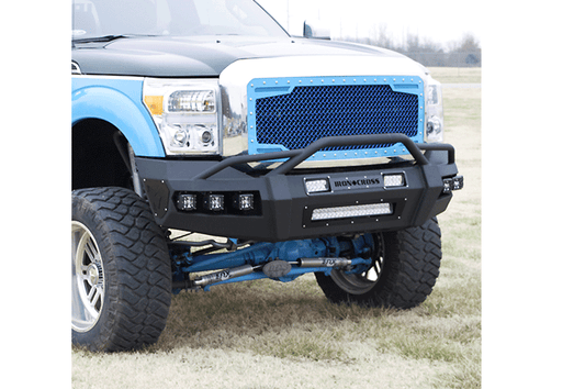 2011-16 Ford Superduty - HARDLINE Front Bumper - Matte Black Only