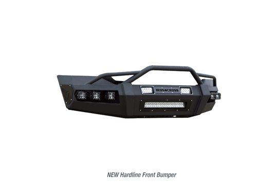 2015-19 Chevy 2500/3500 - HARDLINE Front Bumper - Matte Black Only