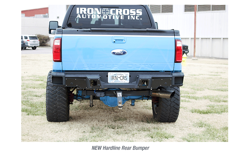 2015-19 Chevy/GMC 2500/3500 - HARDLINE Rear Bumper - Matte Black Only